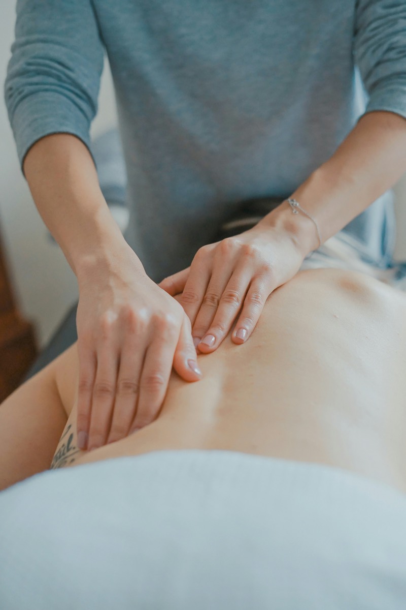 Rückenmassage